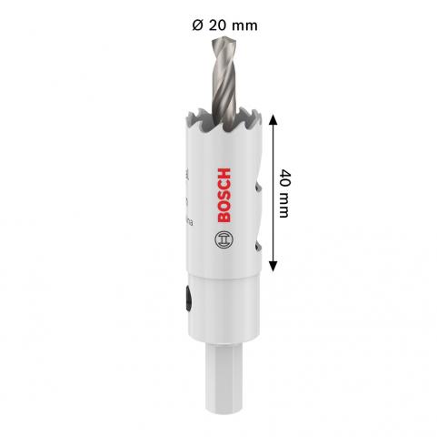 Боркорона Bosch ММ 20 мм, снимка 3 - Боркорони bi-metal