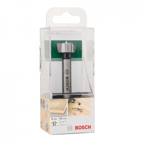 Свредло панти 20 мм Bosch, снимка 2 - Фрезери, зенкери