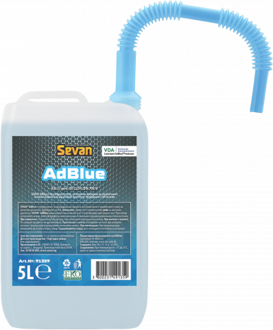 Течност за третиране отработени газове "AdBlue" HDPE с дозатор 5 L - Добавки за дизелови двигатели
