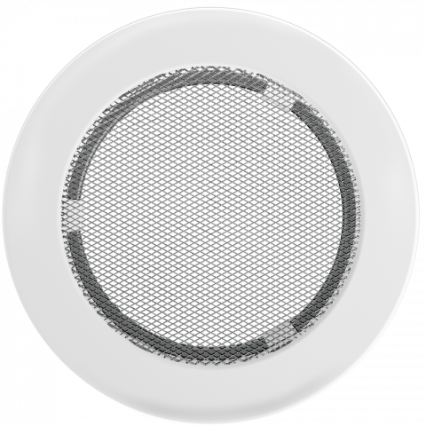 Решетка кръгла Ф150 бяла - Решетки