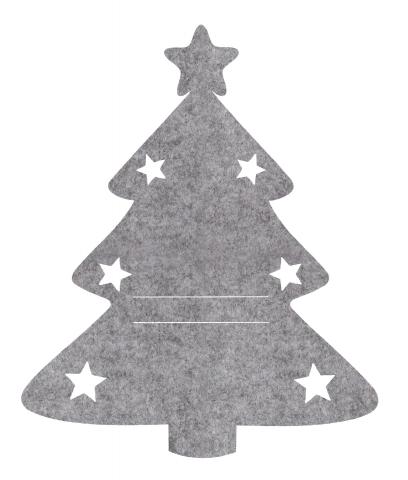 Подложка за прибори Christmas сиво - Кухненски текстил