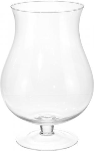 Стъклена ваза от рециклирано стъкло H21см - Вази