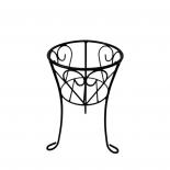 Стойка за саксия единична метална ф25 см