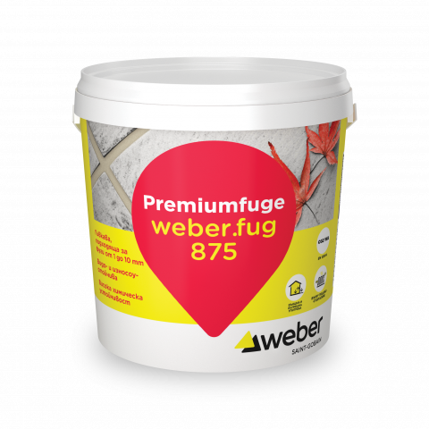 Фугираща смес Weber.fug 875 Сребърно сив, 2 кг - Фугиращи смеси