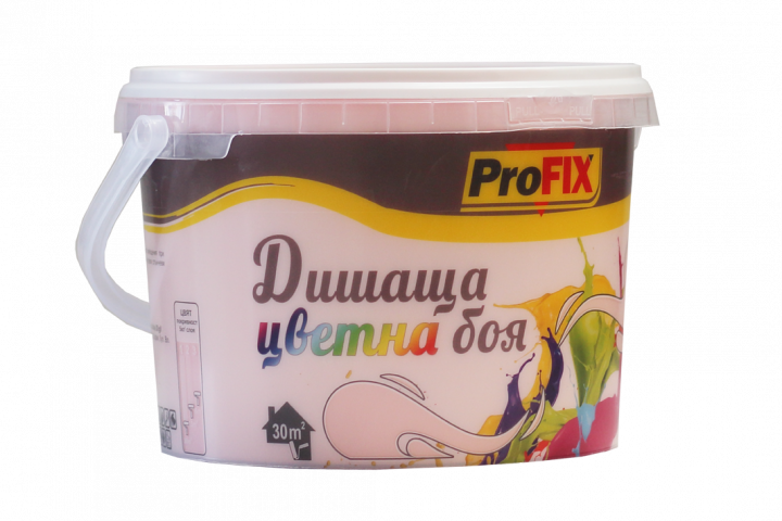 Цветна боя Profix 5кг, праскова - Интериорни бои