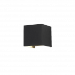 LED фасадно тяло Залцбург 6W 600Lm IP54 4000K, черно