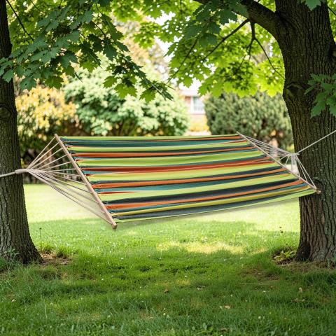 Хамак 200х150 см, снимка 2 - Хамаци