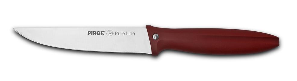 Нож универсален 12 см червен Pure line - Аксесоари за готвене