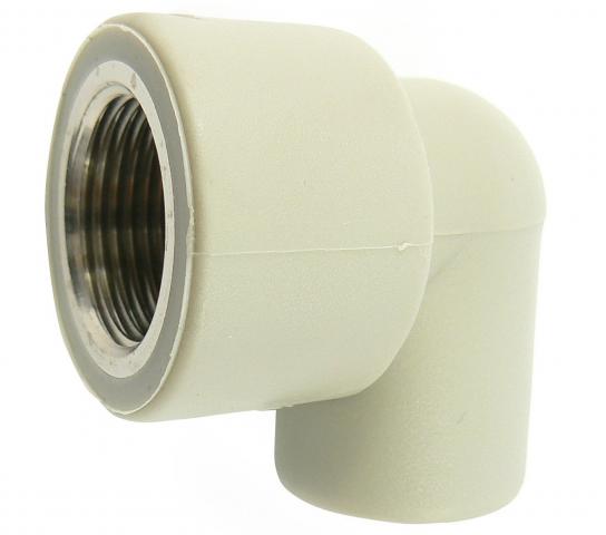 ППР коляно Ф25x3/4"Ж - Полипропиленови