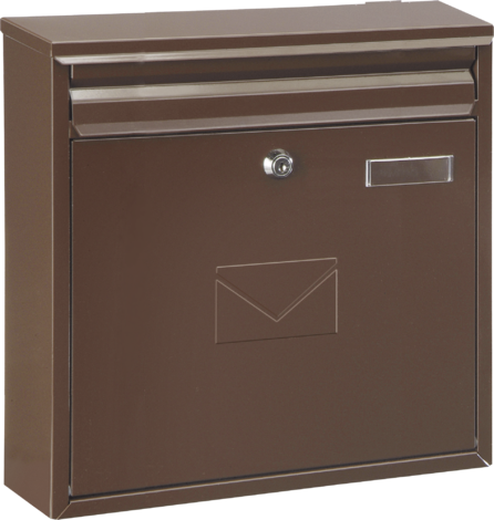 Пощенска кутия TERAMO кафява - Пощенски кутии