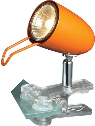 Лампа Oliver оранж GU10 - Лампи за бюро
