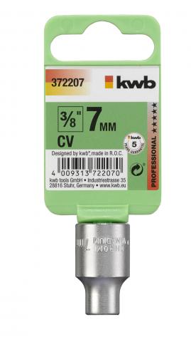 Вложка KWB 3/8" 7 мм - Ръчни инструменти
