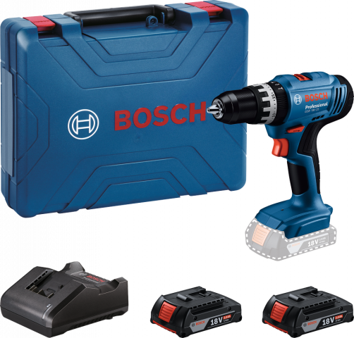 Акумулаторен ударен винтоверт Bosch Blue GSB 18V-25 c 2x2 Ah - Акумулаторни винтоверти