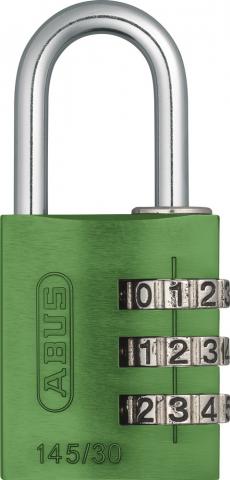 Катинар Abus 22.5мм ф3мм комбинатор зелен - Катинари с код