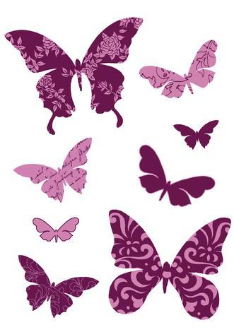 Деко стикер Пеперуда - Постери и стикери