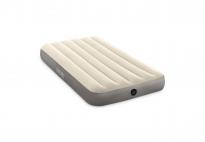Надуваем матрак SINGLE-HIGH AIRBED, бял 99х191х25см