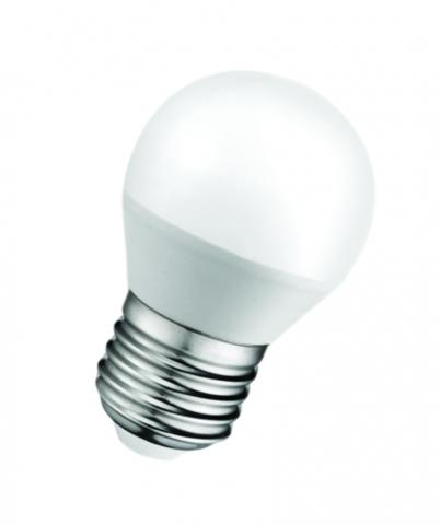 LED крушка  5W 220V E27 P45 мат 3000K - Лед крушки е27