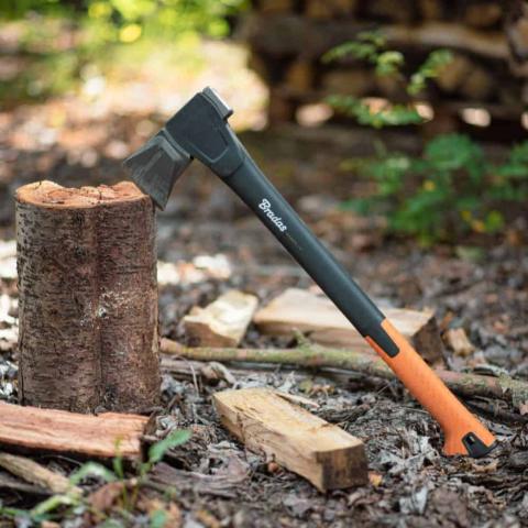 Брадва за цепене на дърва Bradas PROFESSIONAL 1800г, снимка 4 - Брадви