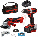 Акумулаторен комплект Einhell TE-TK 18/2 Li Kit