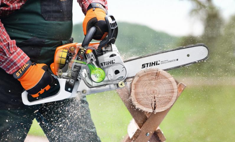 Бензинов верижен трион Stihl MS 231, снимка 3 - Верижни триони