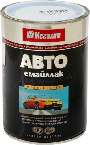 Автоемайллак бял №1 1кг - Бои за метал