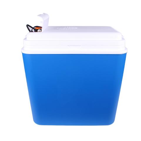 Електрическа хладилна кутия ATLANTIC, синя, 24л, снимка 2 - Електрически кутии