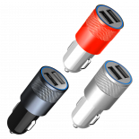 Авто разклонител 12/24 V 3.1 Аh с 2 USB