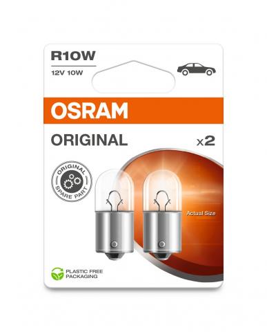 Aвто крушка R10W Osram 12V BA15s - Осветление