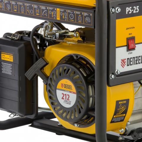 Генератор бензинов Denzel PS 25 2.5 кW, снимка 2 - Бензинови генератори