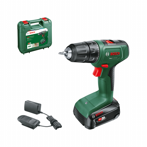 Акумулаторен винтоверт BOSCH EasyDrill 18V-40 1x2.0 Ah, снимка 2 - Акумулаторни винтоверти