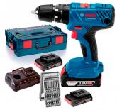 Акумулаторен ударен винтоверт GSB 18V-21 Bosch Blue