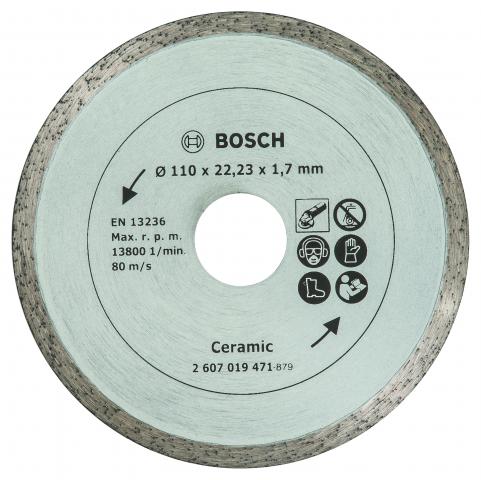 Диамантен диск Bosch 110 мм - Диамантени дискове