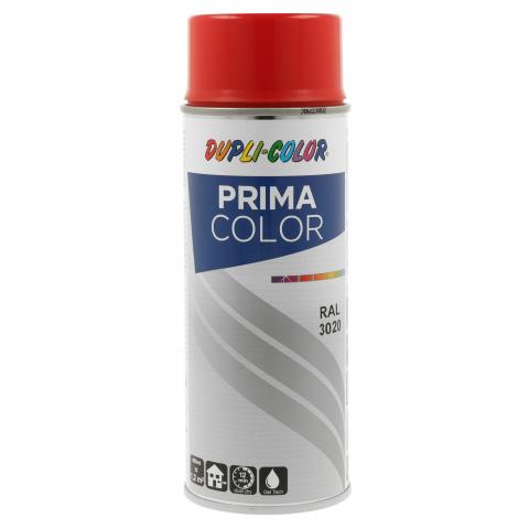 Спрей Dupli Color Prima 400 мл RAL3020 трафик червен - Спрей бои универсални