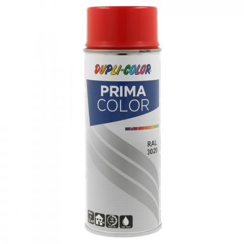 Спрей Dupli Color Prima 400мл, RAL3020 трафик червено - Спрей бои универсални