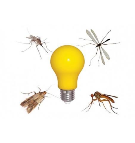LED крушка за комари Buzzz 6W E27 A60 2200K - Лед крушки е27