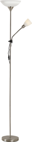 Стояща лампа иноксE14 1x40W - Настолни лампи