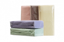 Чаршаф с ластик LANNA 90/200/25 Екрю