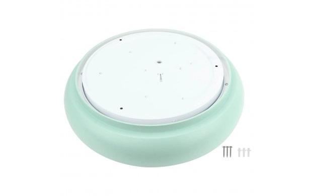 LED плафон Optonica 12 W бял/cyan, снимка 2 - Плафони