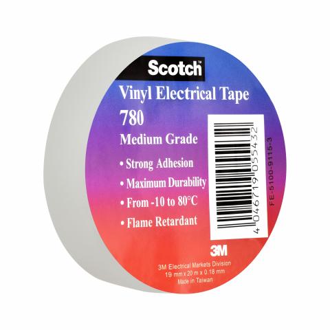 3М P Изол. 20м/19мм-бял - Изолирбанд