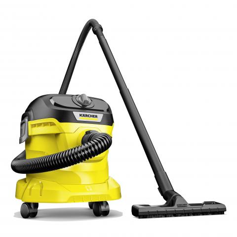 Мултифункционална смукачка KARCHER WD 2 Black V-12/4/18, снимка 2 - Прахосмукачки за сухо и мокро почистване