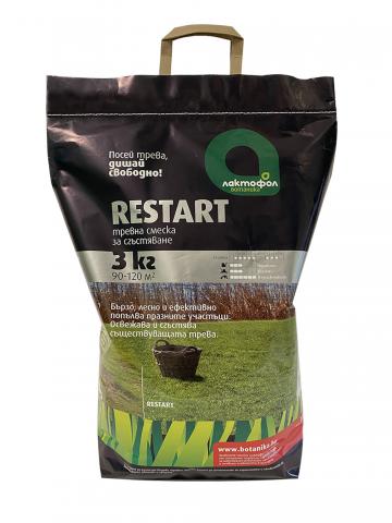 Лактофол Тревна смеска RESTART - 3 кг - Специални тревни смески
