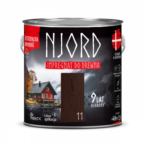 NJORD боя 2.5л цвят 11 - Импрегнатори за дърво