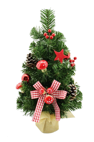 Коледна елхичка с Гъбка 40см - Изкуствени елхи
