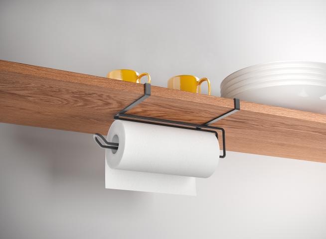 Подрафтова поставка за хартия Easy-roll Lava, снимка 4 - Кухненски аксесоари за окачване