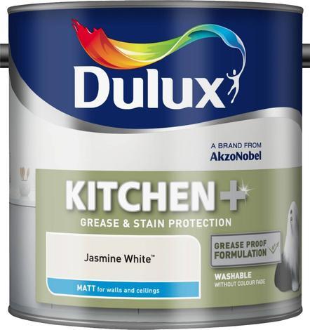 Интериорна боя DuluxMat за кухни жасмин 2.5л - Цветни бои