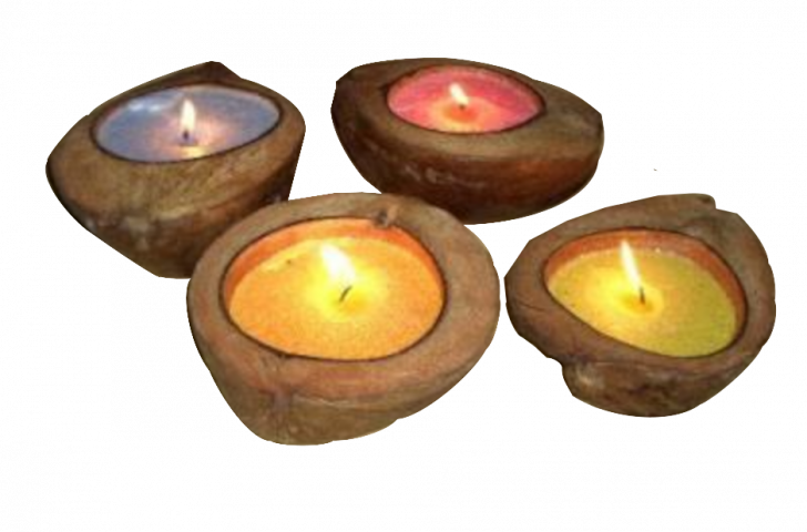 Ароматна свещ в кокос канела - Свещи
