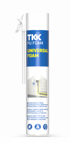 Ръчна монтажна ПУ пяна TKK Universal 600 мл - PU пени