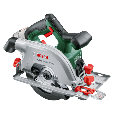 Акумулаторен ръчен циркуляр BOSCH UNIVERSALCIRC 18V-53 Solo - Акумулаторни ръчни циркуляри