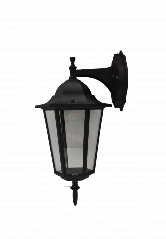 Външна лампа Spectra горен носач черна - Градински лампи