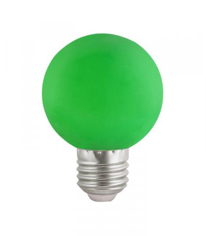LED крушка G60  E27 3W 180Lm зелена - Лед крушки е27